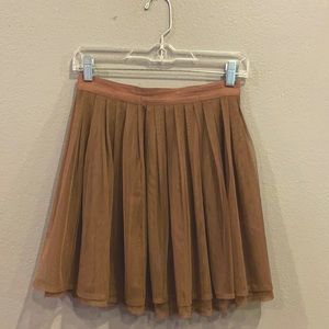 “Jack” brand Brown tulle skirt size 4